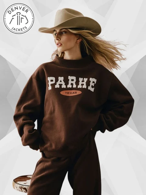 Parke Texas Brown Sweatshirt