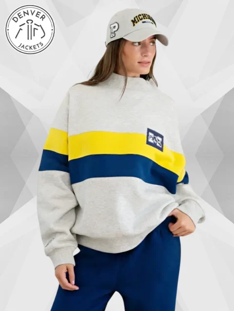 Parke x '47 Michigan Mockneck shirt Grey