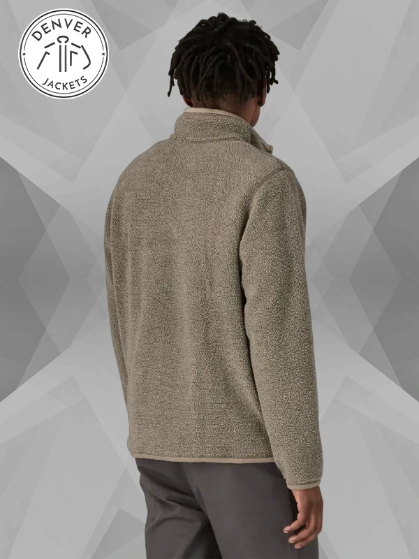 Patagonia Mens Reclaimed Fleece Jacket Grey