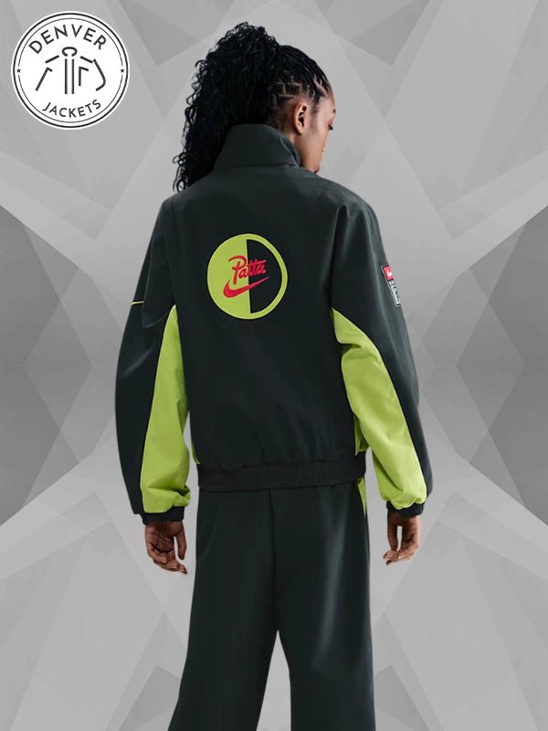 Patta x Nike Black Track Jacket Womens