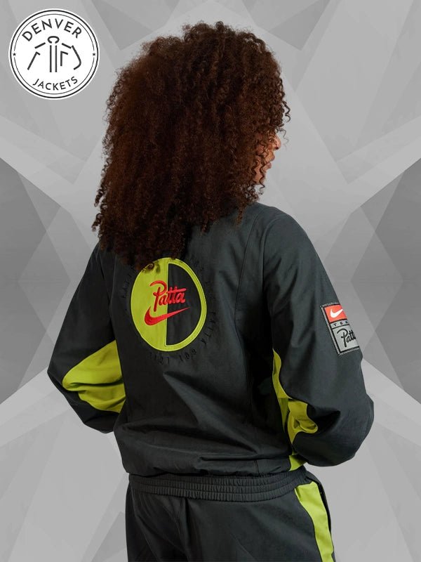 Patta x Nike Track Jacket Black