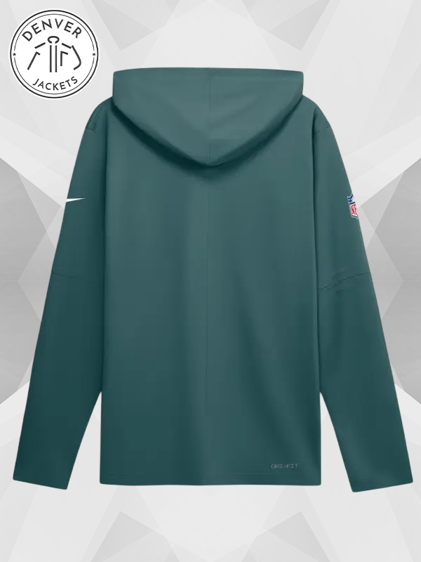 Philadelphia Eagles Nike Sideline Long Sleeve Hooded T-shirt