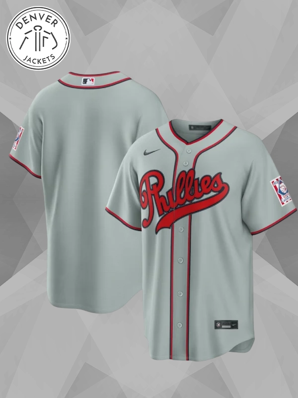 Philadelphia Phillies Bryce Harper Field of Dreams Jersey Gray