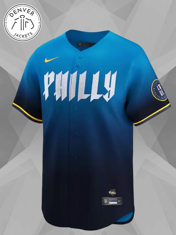 Philadelphia Phillies City Connect Navy Jersey