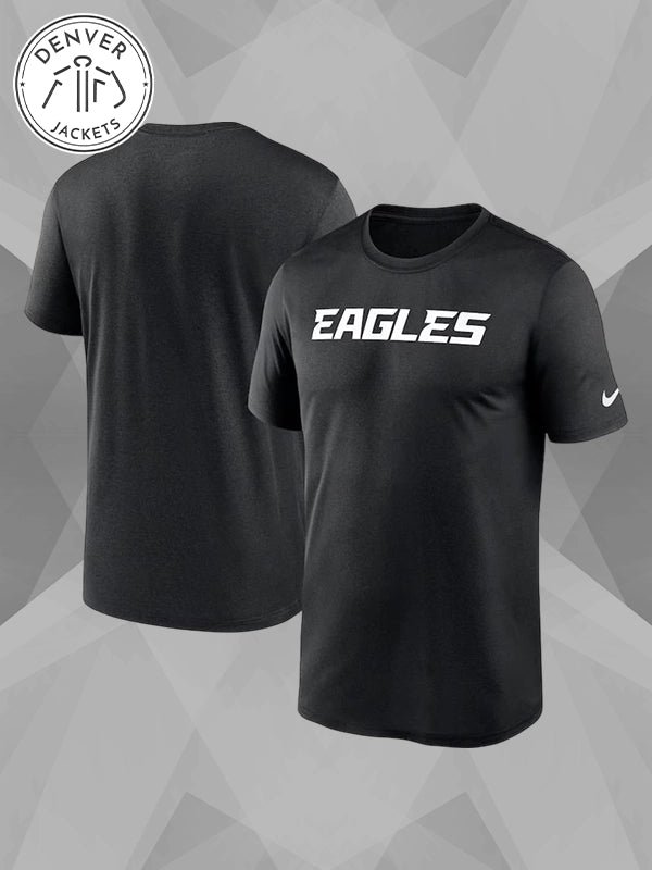 Philadelphia Eagles Nike Legend Wordmark T Shirt Black