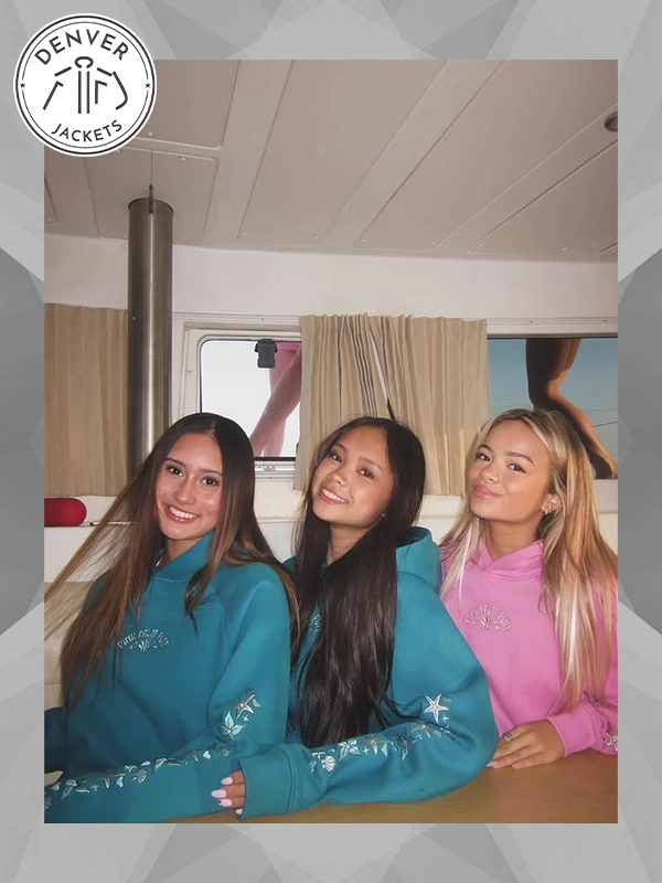 Pink Palm Puff PPP Under The Sea Hoodies & Sweatshirts