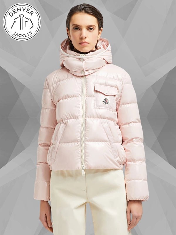 Pink Moncler Puffer Jacket