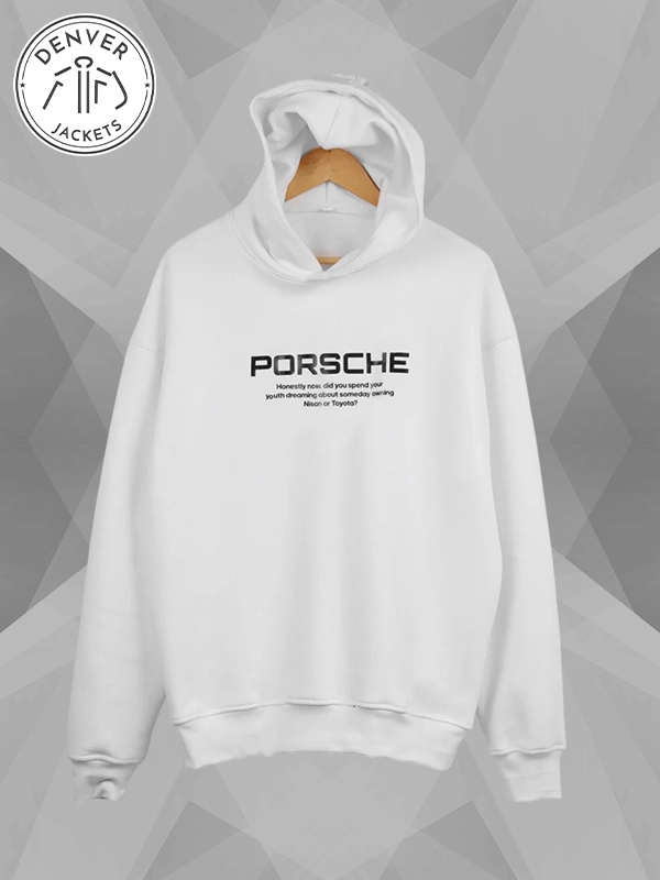 Porsche 911 Pullover Hoodie White