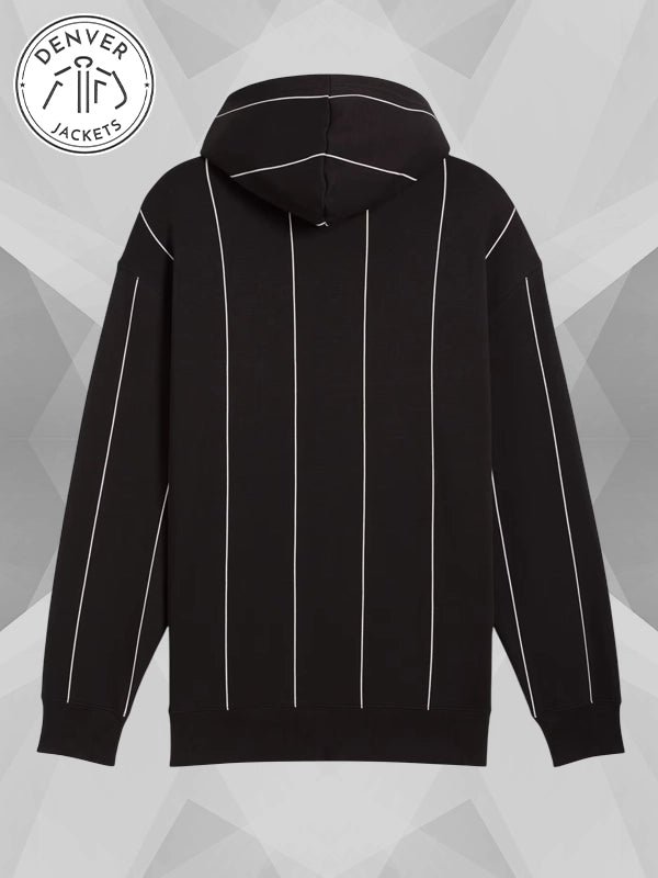 Puma Scuderia Ferrari HP Race Pinestripe Hoodie Black