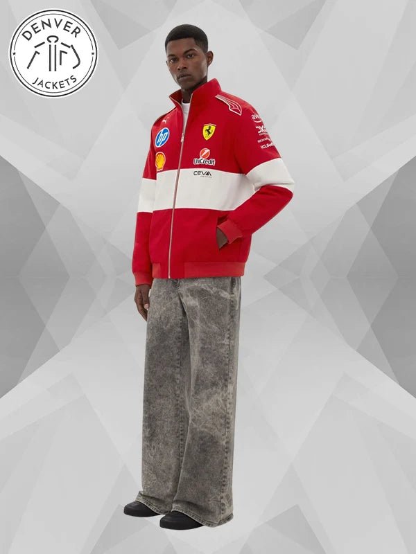 PumaforScuderiaFerrariHP2025TeamBomberJacket