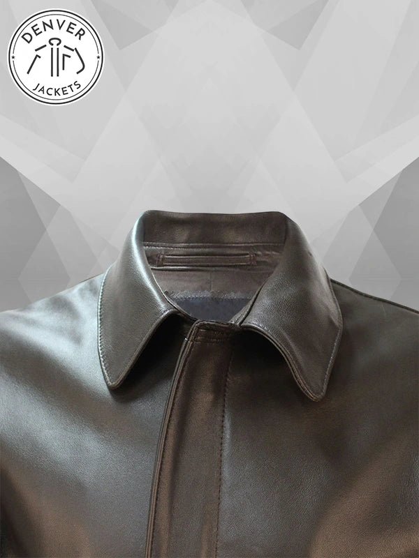 Raiders of The Lost Ark Indiana Jones Brown Leather Jacket