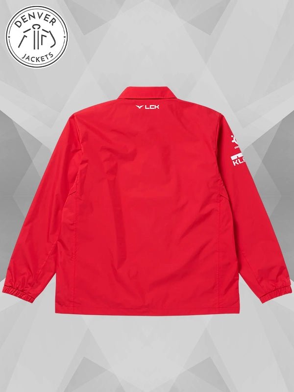 Red T1 Uniform Jacket 2025