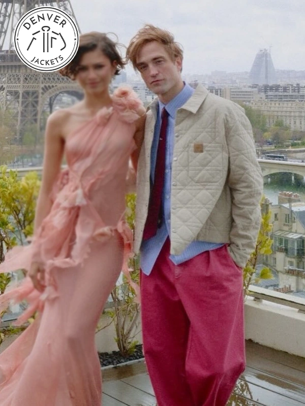 Robert Pattinson Dior Cannage Jacket
