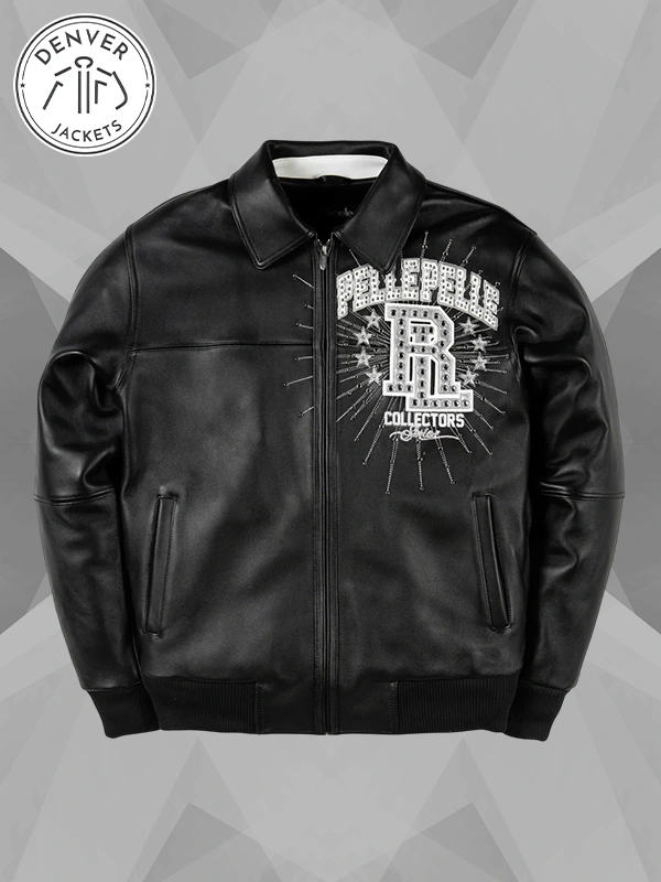 Rolling Loud Pelle Pelle Jacket Black Leather