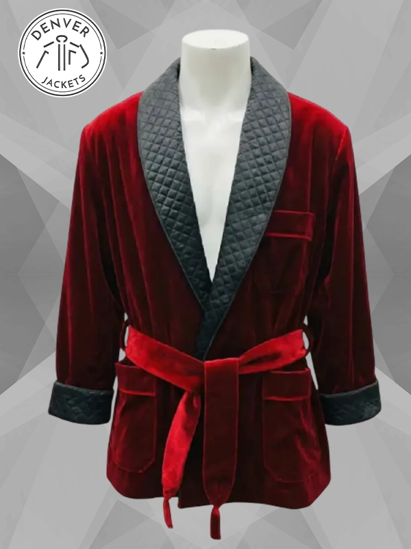 Roselli Smoking Jacket Red