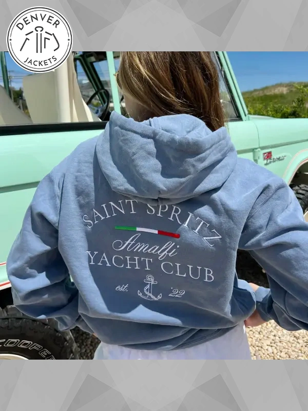 Saint Spritz Yacht Club Blue Hoodie