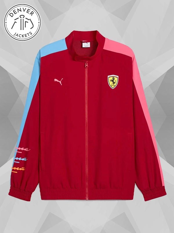 Scuderia Ferrari Puma Special Edition Miami T7 Jacket