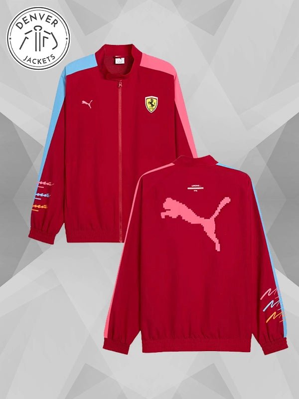 Scuderia Ferrari Puma Special Edition Miami T7 Red Jacket