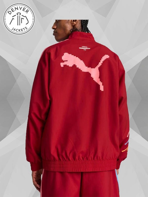 Scuderia Ferrari Puma Special Miami T7 Jacket Red