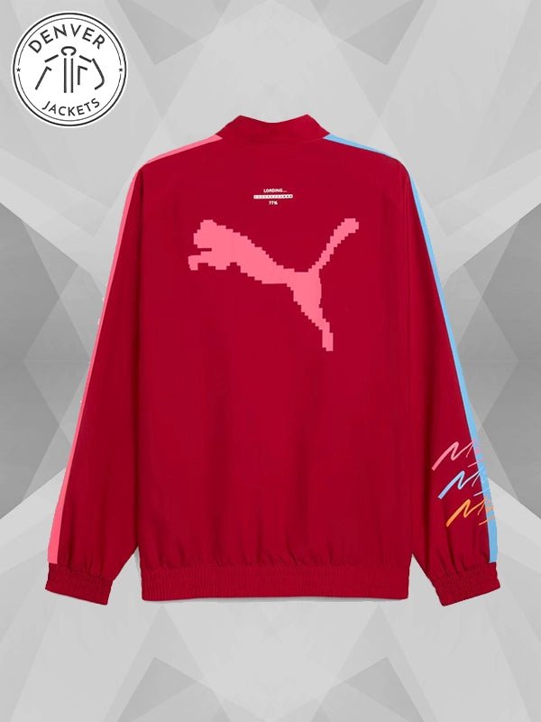 Scuderia Ferrari Puma Special Miami T7 Red Jacket