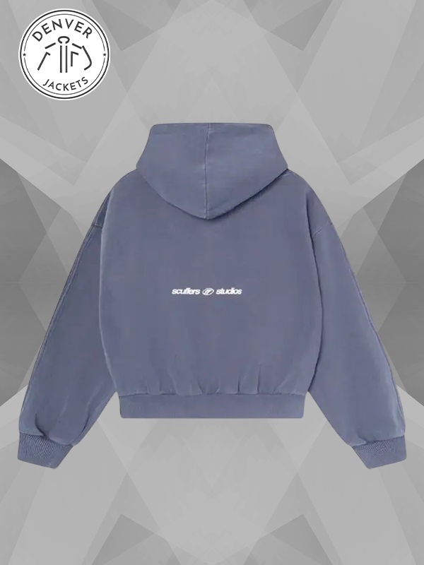 Scuffers Iconic Blue Hoodie