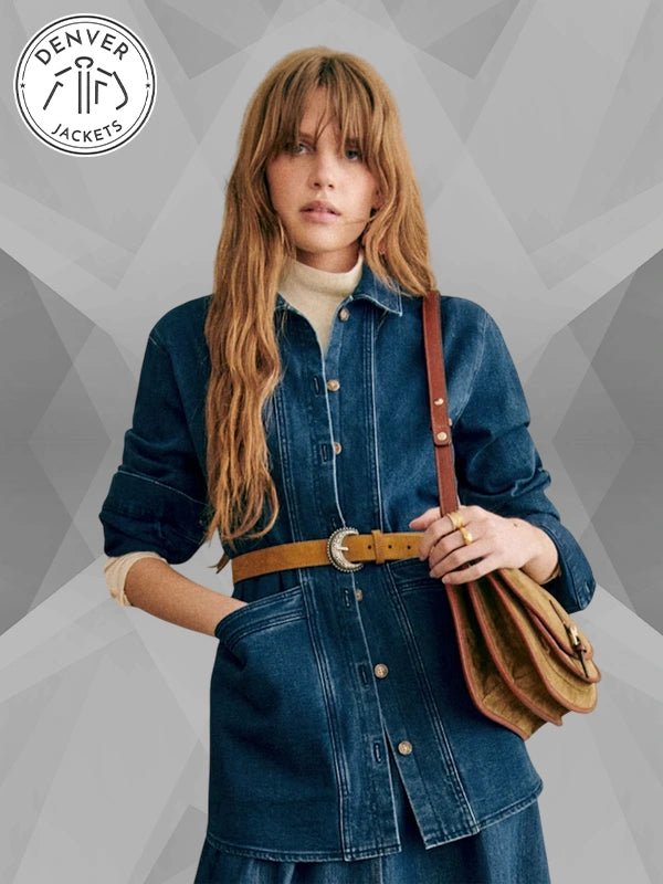 Sezane Will Denim Jacket