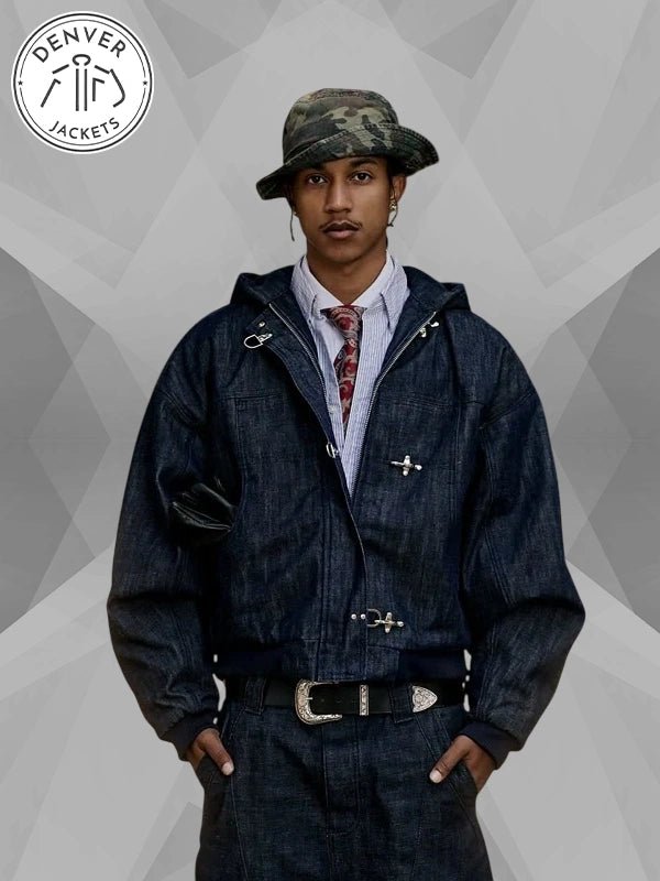 Shinzo Okayama 15oz Raw Japanese Denim Clasp Jacket