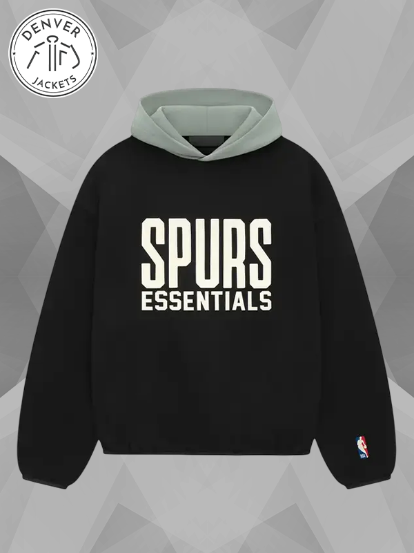 Spurs Essentials Hoodie Black