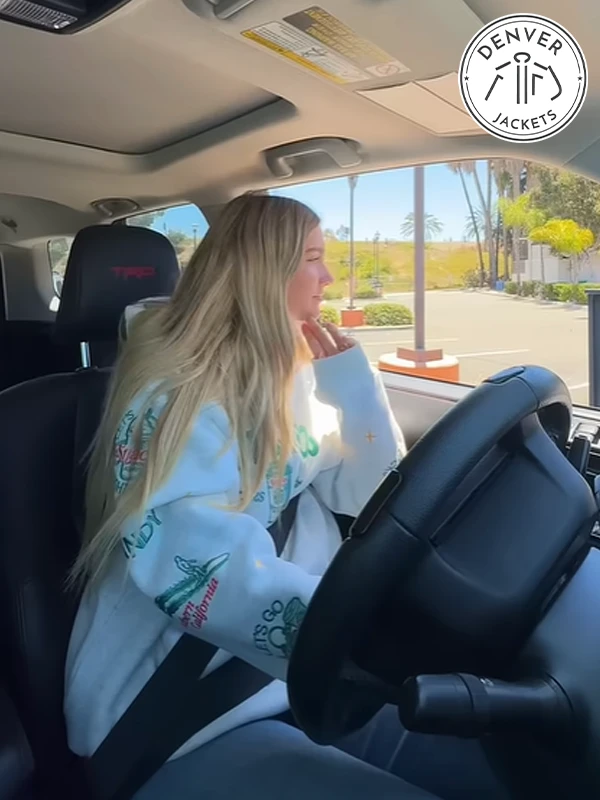 Starbucks Dandy hoodie with embroidered road trip