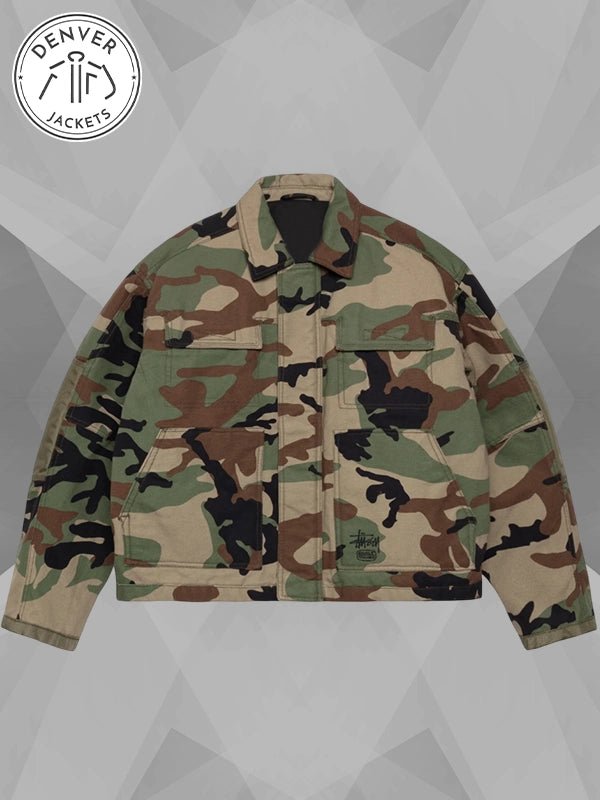 Stussy Camo Utility Work Jacket