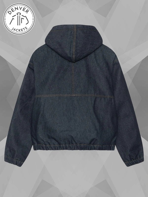 Stussy Men s Insulated Work Jacket Denim Raw Indigo