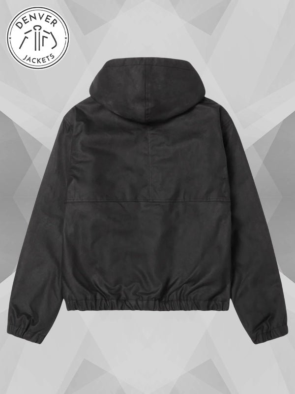 Stussy Waxed Cotton Work Black Jacket