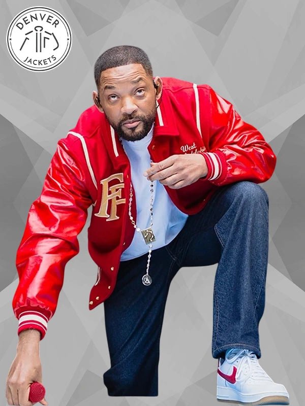 Summertime Ball 2025 Will Smith Red Varsity Jacket