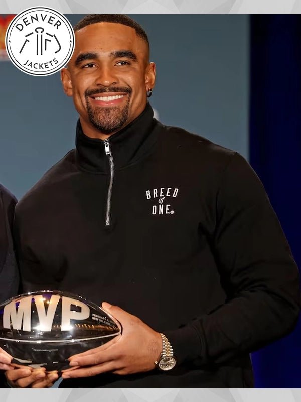 Super Bowl LIX Breed Of One Jalen Hurts Jacket Black