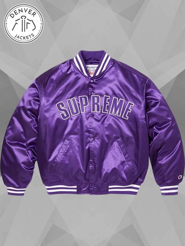 Supreme Jacket Champion Purple
