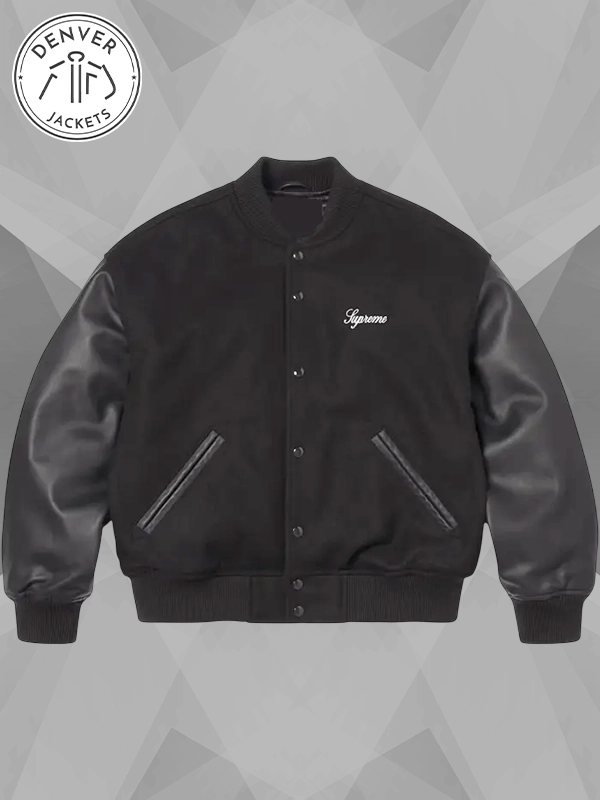 Supreme SS26 Cross Varsity Jacket
