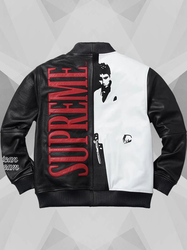 Supreme Scarface Leather Jacket