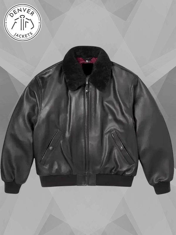 Supreme Schott Shearling Collar Bomber Jacket