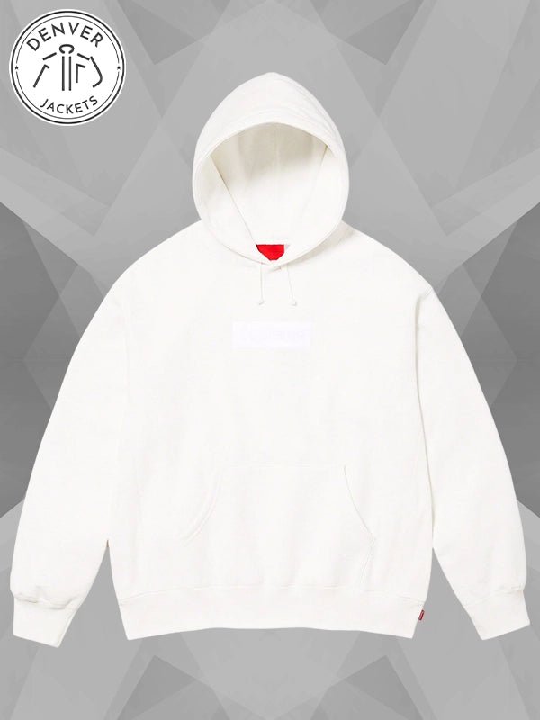 Supreme Box Logo White Hoodie