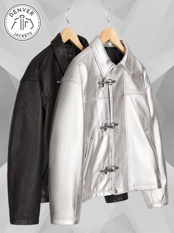 Supreme Schott Leather Clip Jacket
