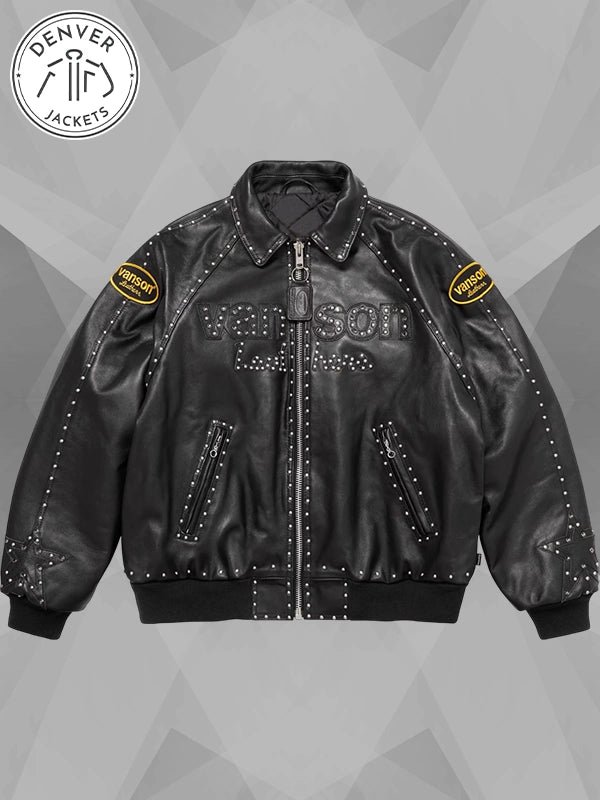 Supreme x Vanson Leathers B B Simon Jacket Black