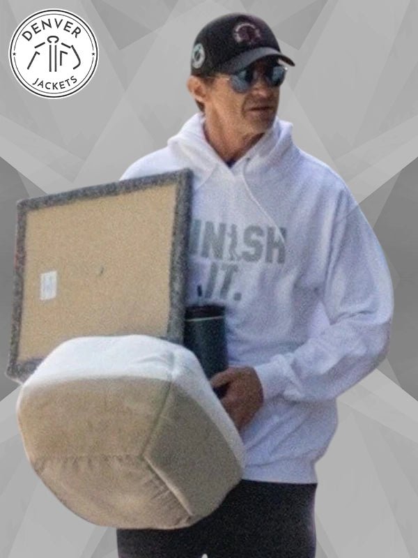 Terry Fox Run Finish It Hugh Jackman Hoodie White