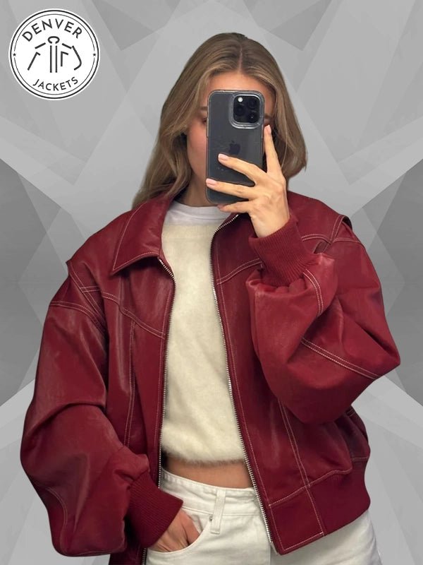 The Room Antwerp Jacket Red