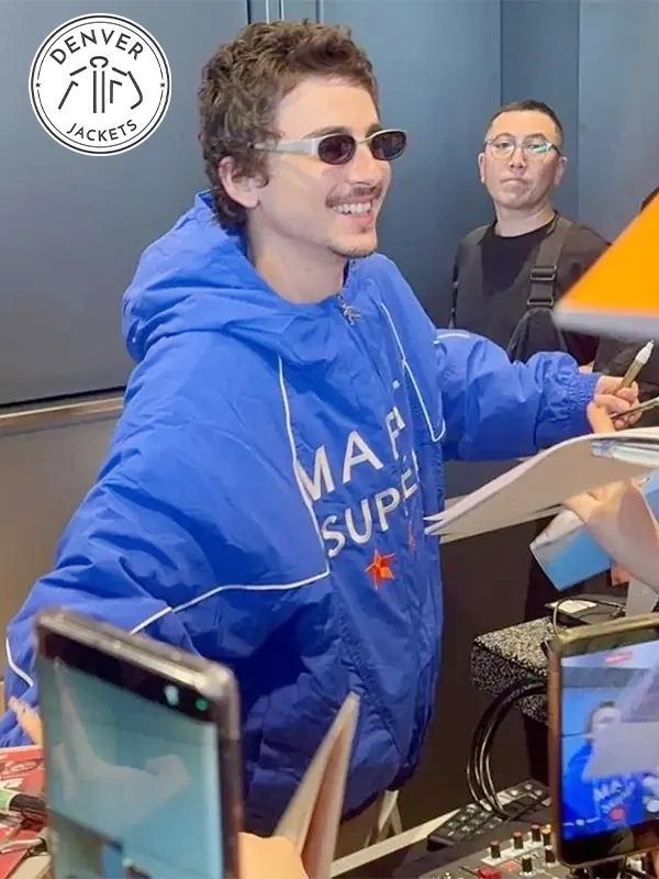 Timothee Chalamet Marty Supreme Japan Jacket
