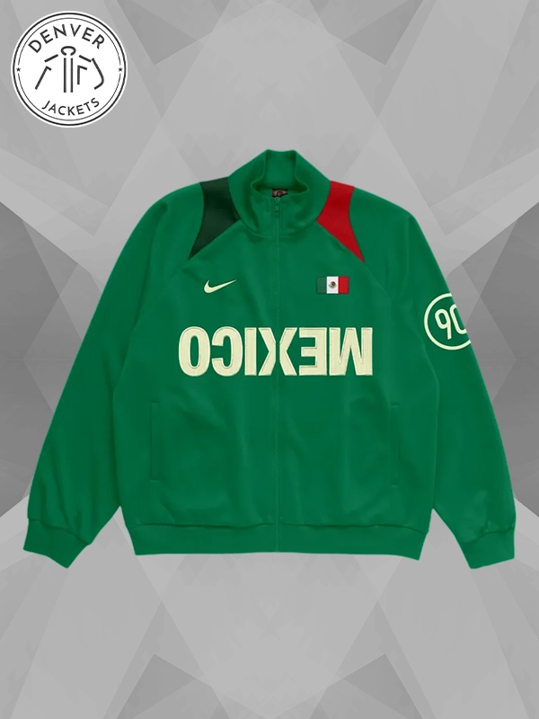 Travis Scott CJ X Mexico Total 90 Anthem Jacket