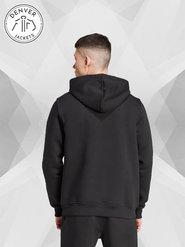 Trefoil Essentials Black Hoodie