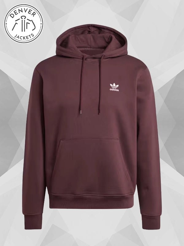 Trefoil Essentials Hoodie Brown