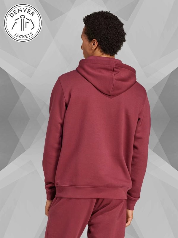 Trefoil Essentials Red Hoodie