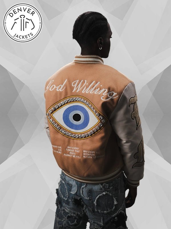 TussockGod Willing Varsity Jacket Menace