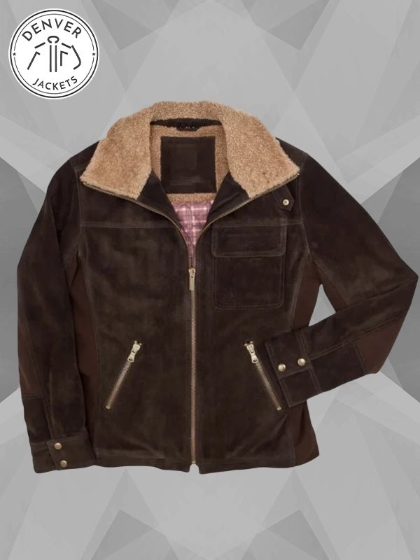 UGG Belfast Suede Bomber Jacket
